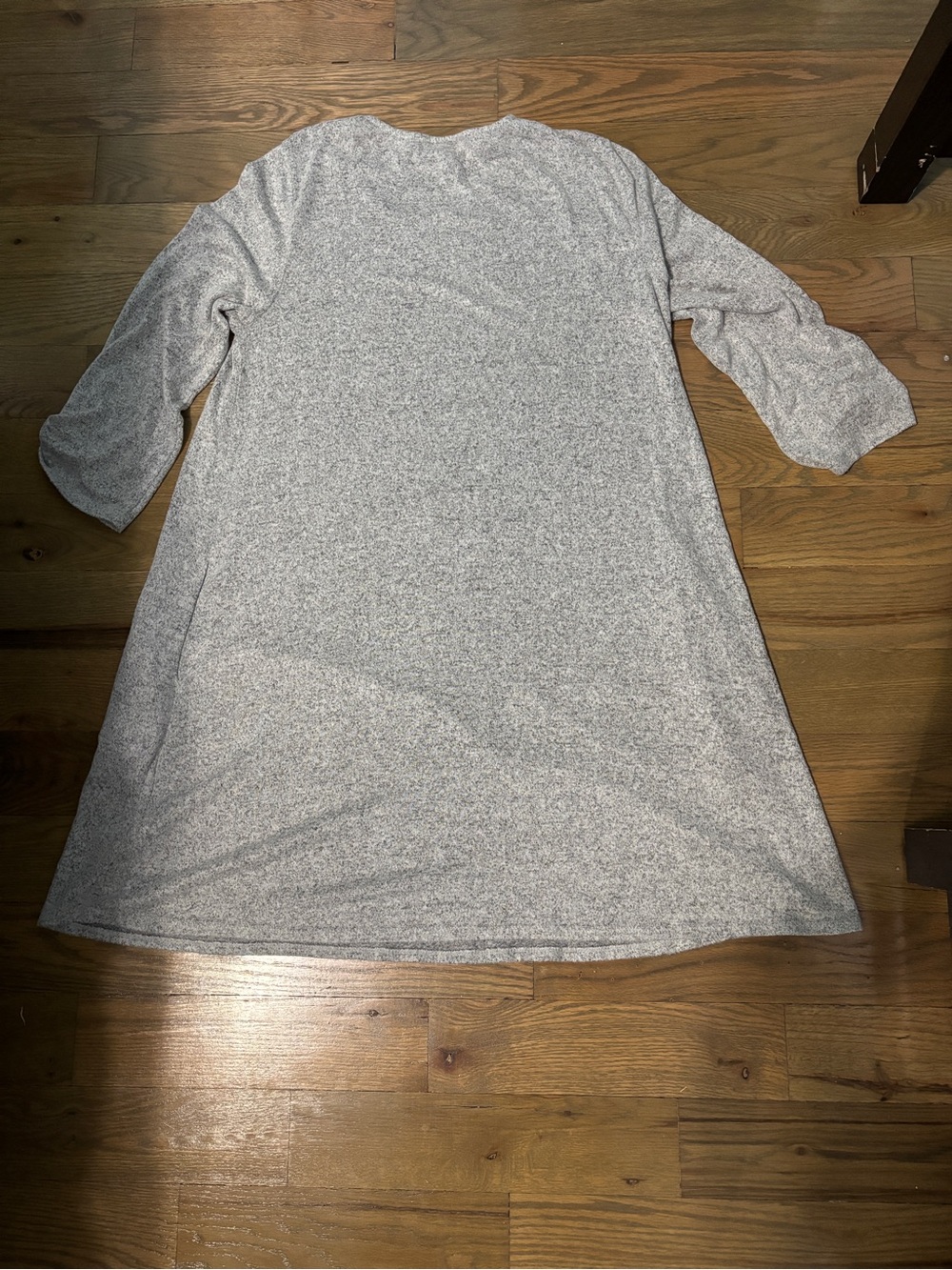 AGB Light Gray Cozy knit Dress- Size XL - Picture 4 of 4